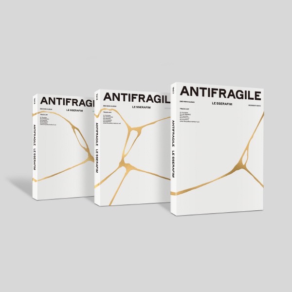 PRE. #LE SSERAFIM - 2nd Mini Album [ANTIFRAGILE] (Random Ver.) +Special Gift 15-10 (นำเข้า 14-25 วัน)