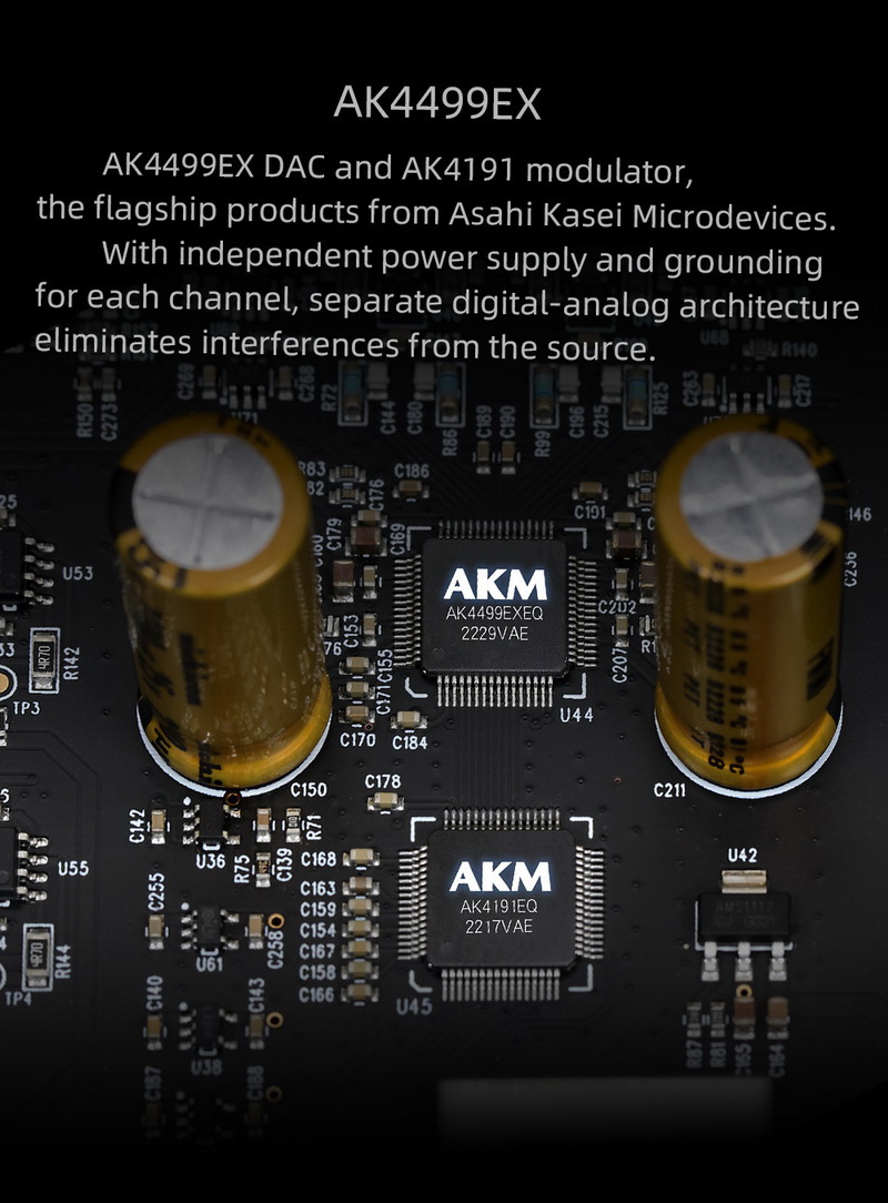 Gustard AH90 Streamer DAC/AMP ชิป AK4191+AK4499 รองรับ MQA, Roon Bridge ประกันศูนย์ไทย