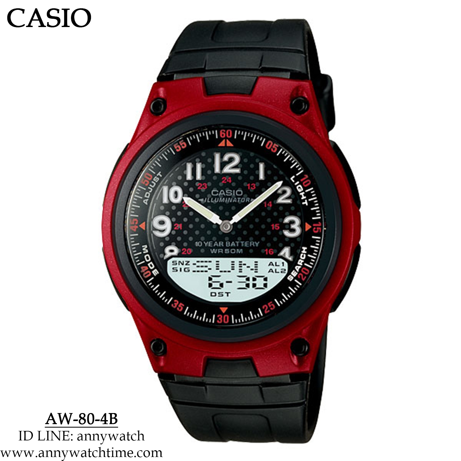 CASIO AW-80-4B