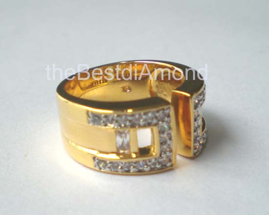 BR620+++แหวนแถวDouble A+++สุดสวย Modern ดูดีมากๆๆ ใส่แล้วเปรี้ยวเฉี่ยว เก๋ Intrend งานสวย เพชรสวย