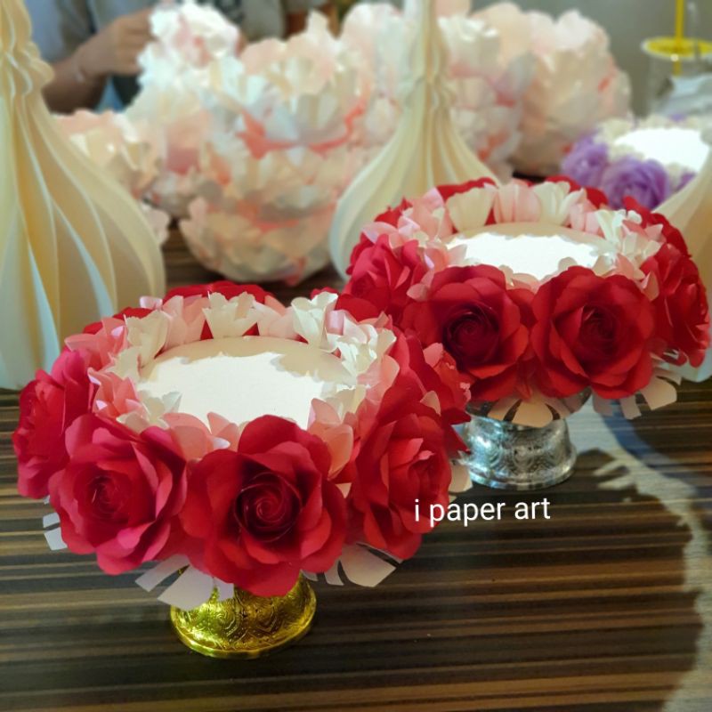 พานขันหมากเอก ชุด 5 พาน | สินค้าไทย งานปราณีต