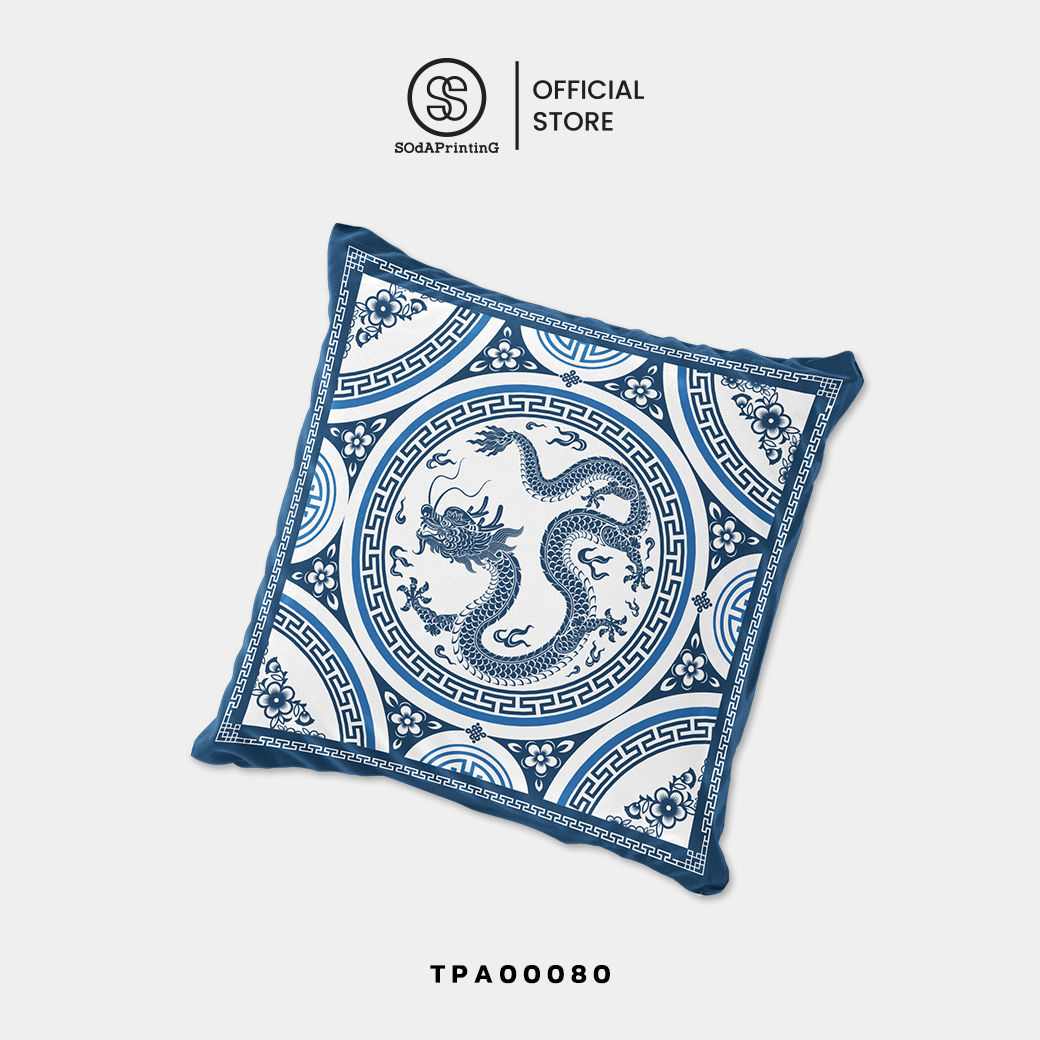 หมอนอิง Throw Pillow ปีมังกร II รหัส TPA00079-TPA00082 #หมอนอิง #SOdAPrintinG