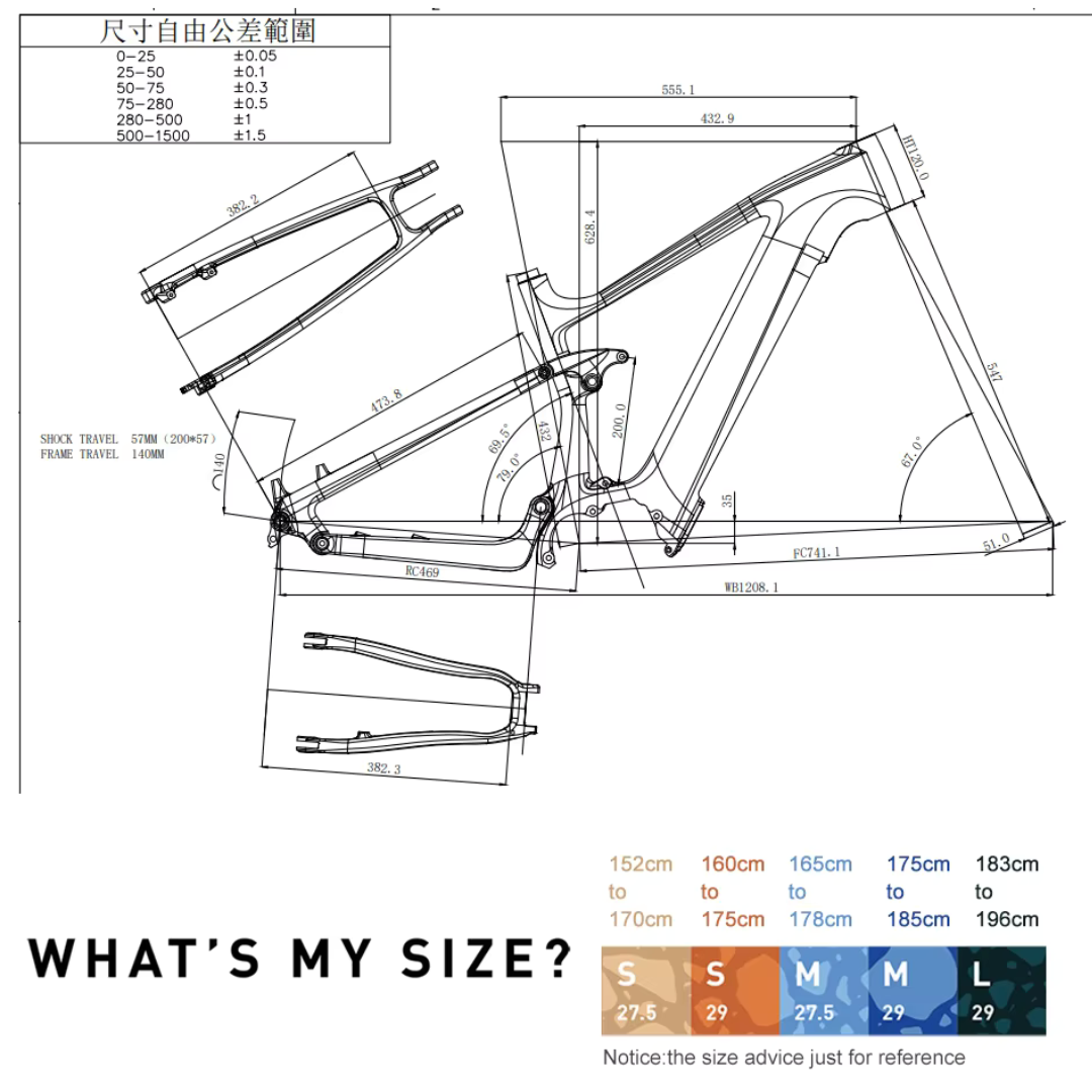 CYCTRAC EM10 Carbon Fiber E-Bike | Bafang M510 | 720Wh Hidden Battery | 12-Speed | 45 km/h