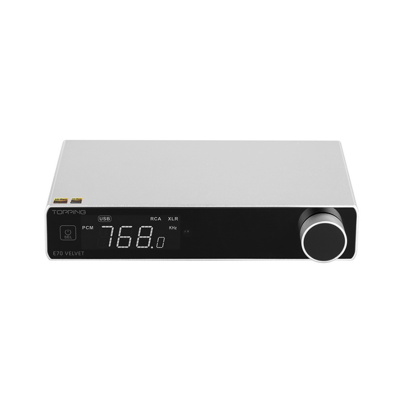 Topping E70 Velvet DAC ตั้งโต๊ะระดับเรือธง รองรับ Dual Hi-RES ประกันศูนย์ไทย