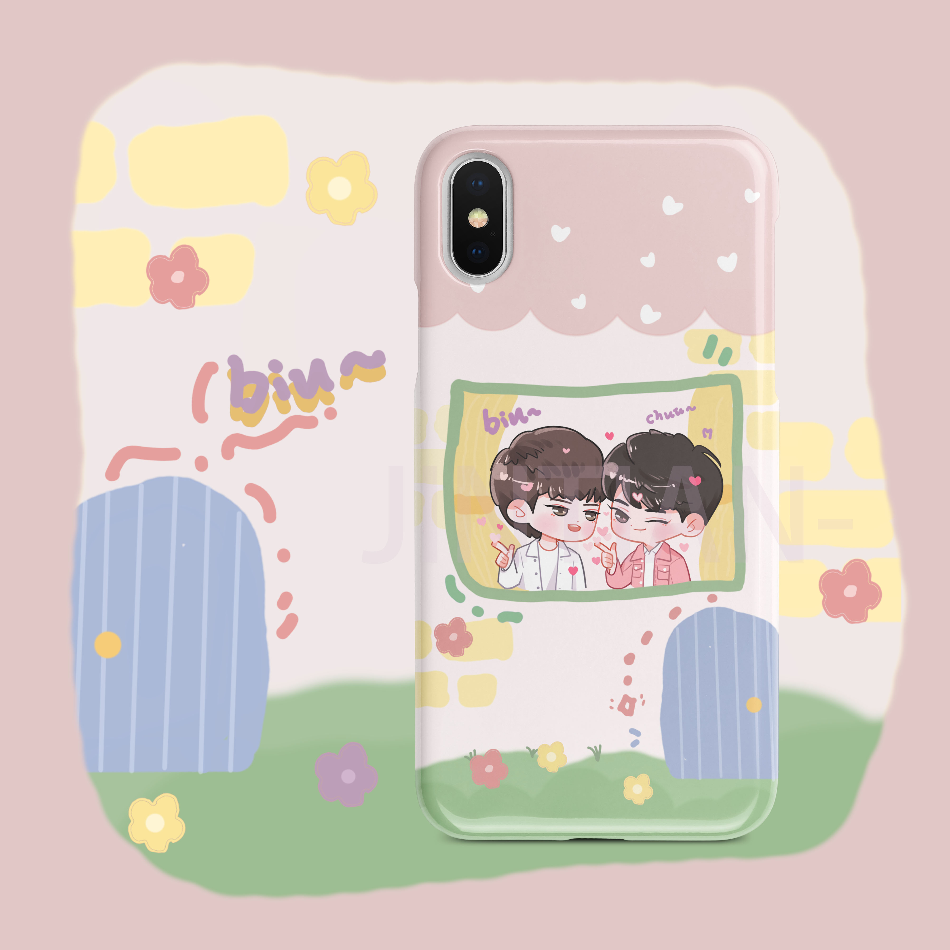 เคสลายการ์ตูน ป๋อจ้าน
