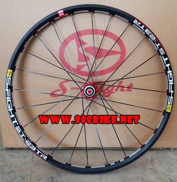 ชุดล้อสำเร็จล้อเสือภูเขา S-Fight ST23TR ดุมคาร์บ้อนแบริ่ง Disc Brake ,27.5", S291-27.5