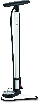 สูบตั้งพื้น MERIDA FLOOR PUMP #1485 ด้ามอลู แรงดันสูงสุด 180 PSI. สีเงิน
