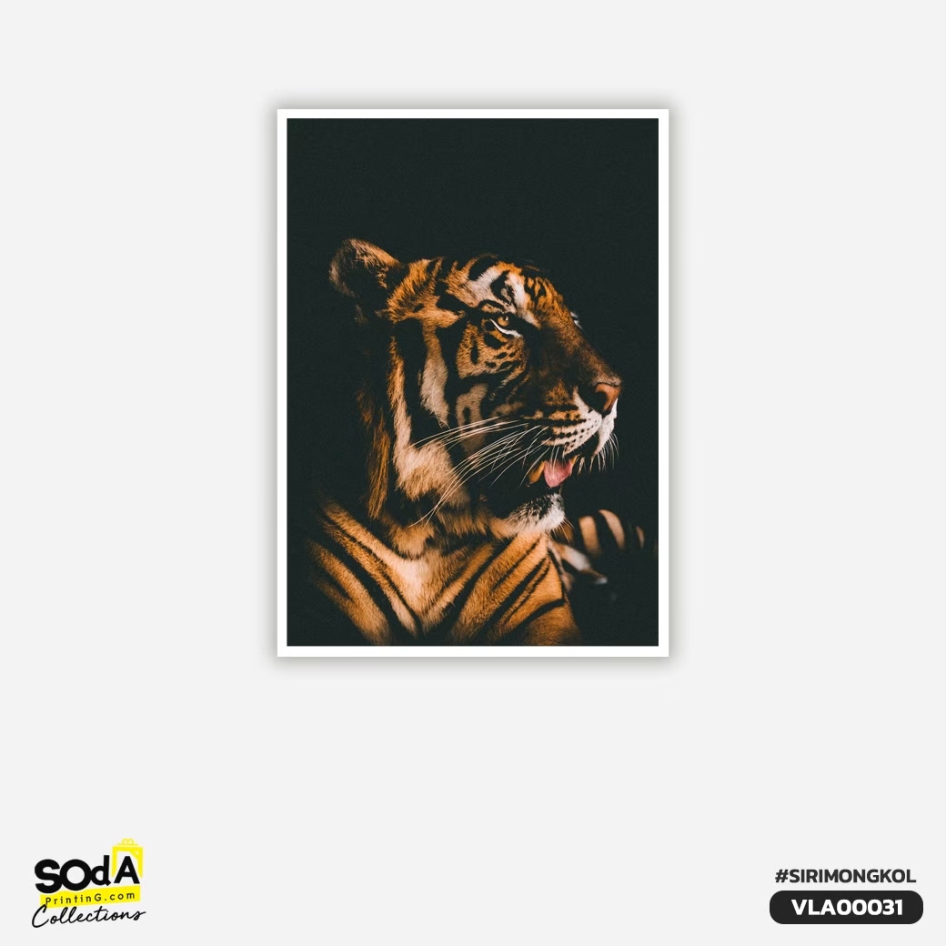 ภาพตกแต่งบ้านสำเร็จรูป เสือ Tiger VLA00031 #SOdAcollection #ภาพตกแต่งบ้านสไตล์มงคล #ภาพมงคล #สิริมงคล #SIRIMONGKOL #FORTUNE