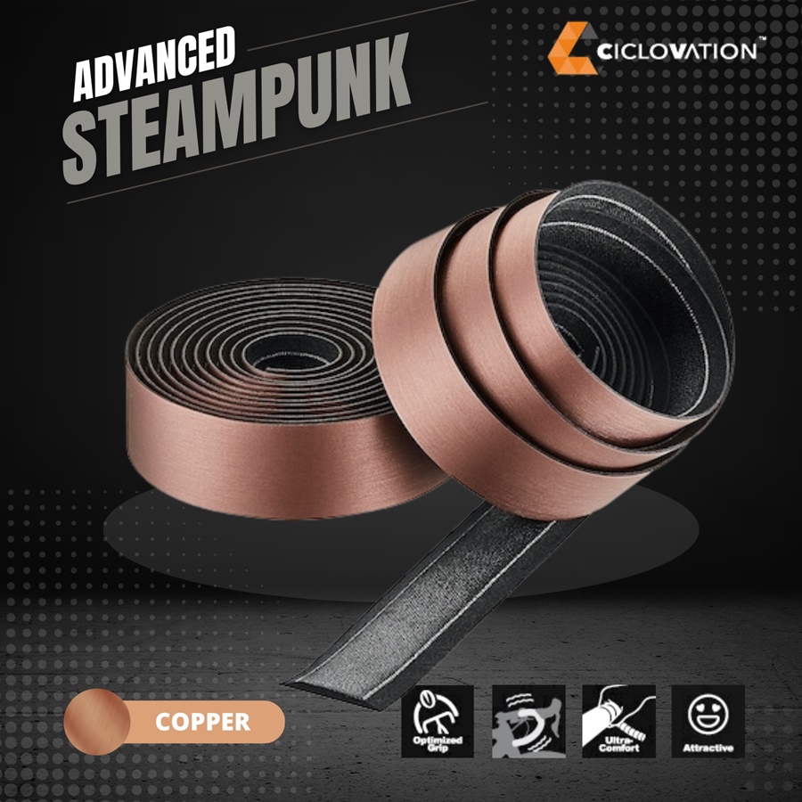 ผ้าพันแฮนด์ CICLOVATION Advanced Leather Touch - Steampunk