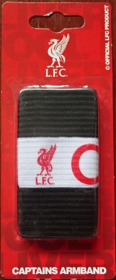 ปลอกแขนกัปตันทีม ฟุตบอล สโมสรลิเวอร์พูล - ตราสโมสร LFC ใหม่ / LIVERPOOL Football Club Captain Armband - LFC Logo NEW