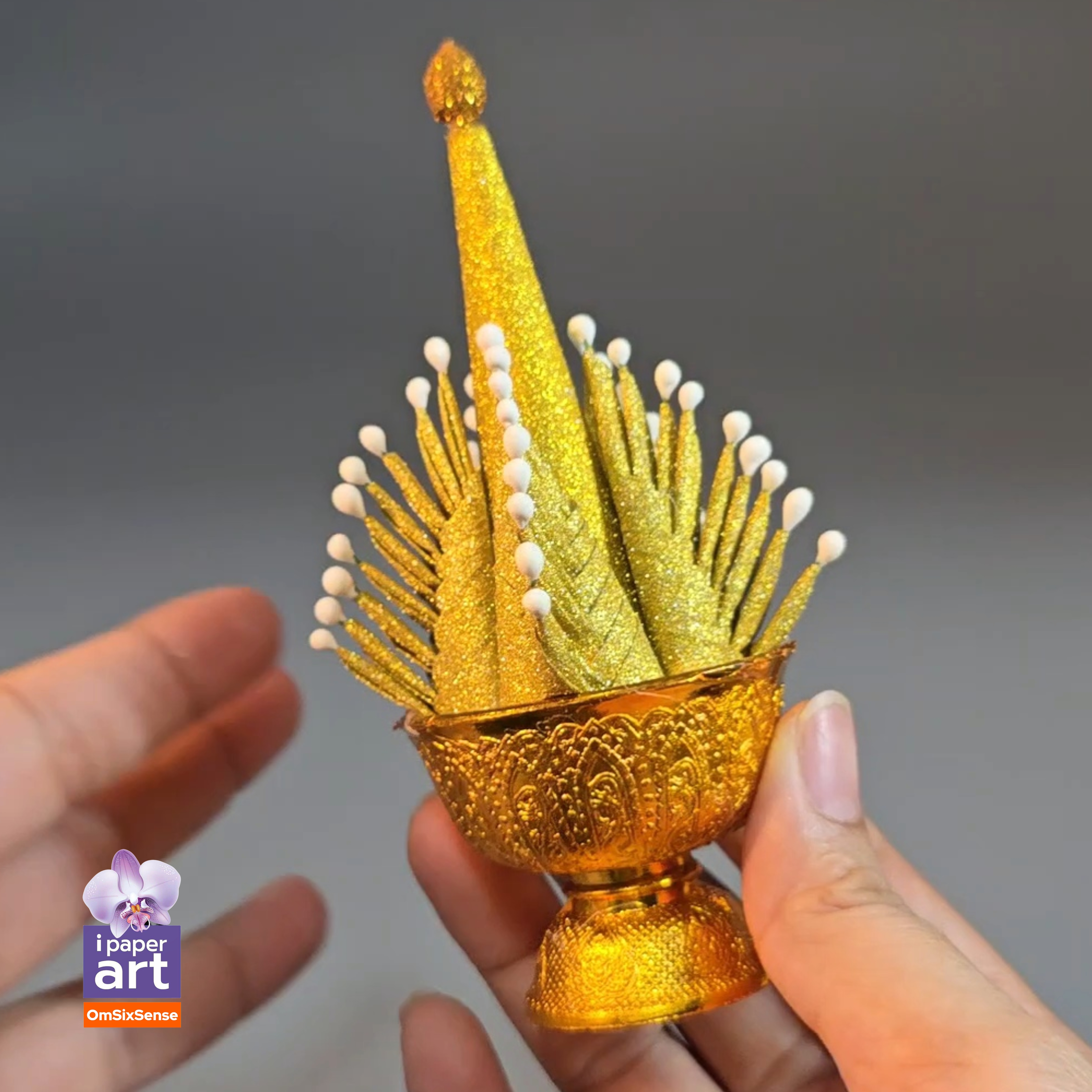 บายศรีเทพ มินิ งานปราณีต ถวายหิ้งขนาดเล็ก | ประดับหิ้งพระ หิ้งเทพ ของขวัญ ของชำร่วยมงคล