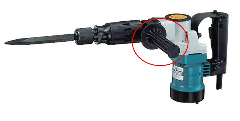 ชุดด้ามประคอง (ด้ามข้าง) แย็ก Makita-มากีต้า HM0810, HM0810T, TA [#62, #63, #64, #65]