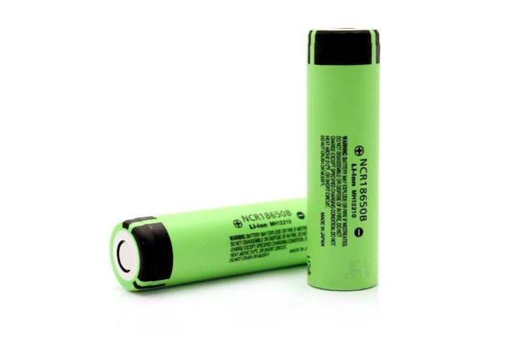 แบตเตอรี่ Panasonic NCR18650B 3400mAh 3.7V 18650 Rechargeable ของแท้ 100%