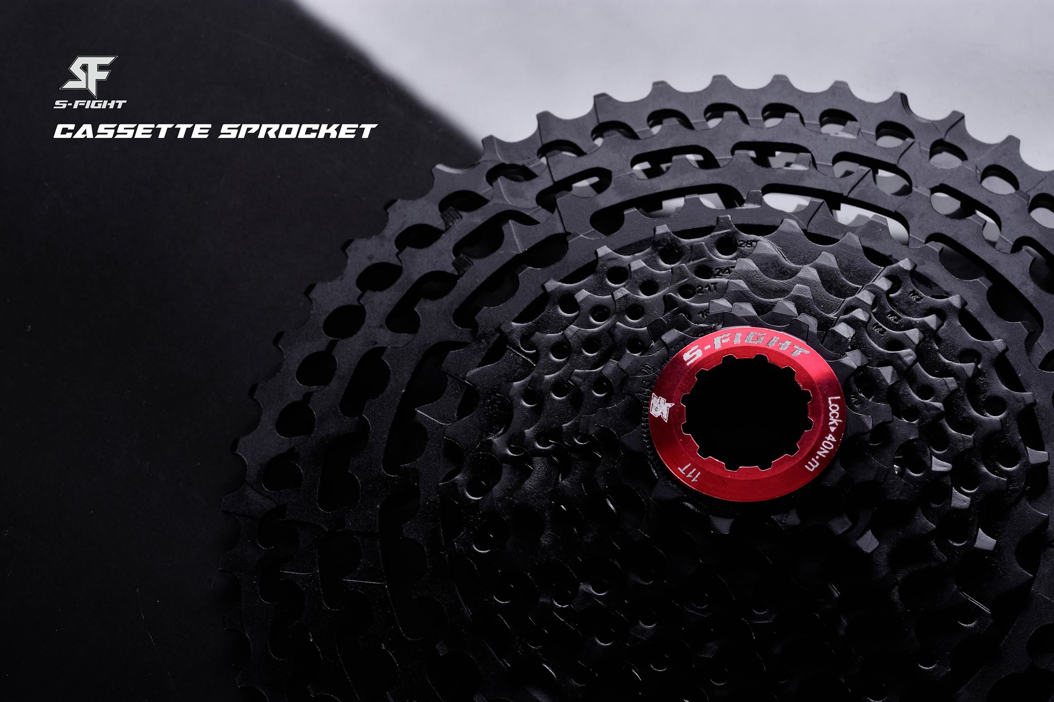 เฟืองท้าย S-FIGHT G11-50-B SPROCKET CASSETTE, 11-50T, 365กรัม