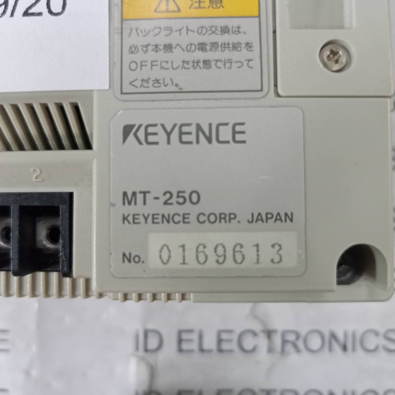 MT-250 LCD TOUCH SCREEN “ KEYENCE ”
