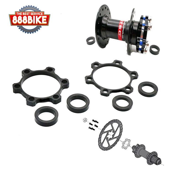 ADAPTER แปลงแกนดุม Boost Hub Conversion Bicycle Hub Adapter Alloy Front Rear Spacer Conversion SIZE 100 x 15 to 110 x 15 SIZE 142 x 12 to 148 x 12