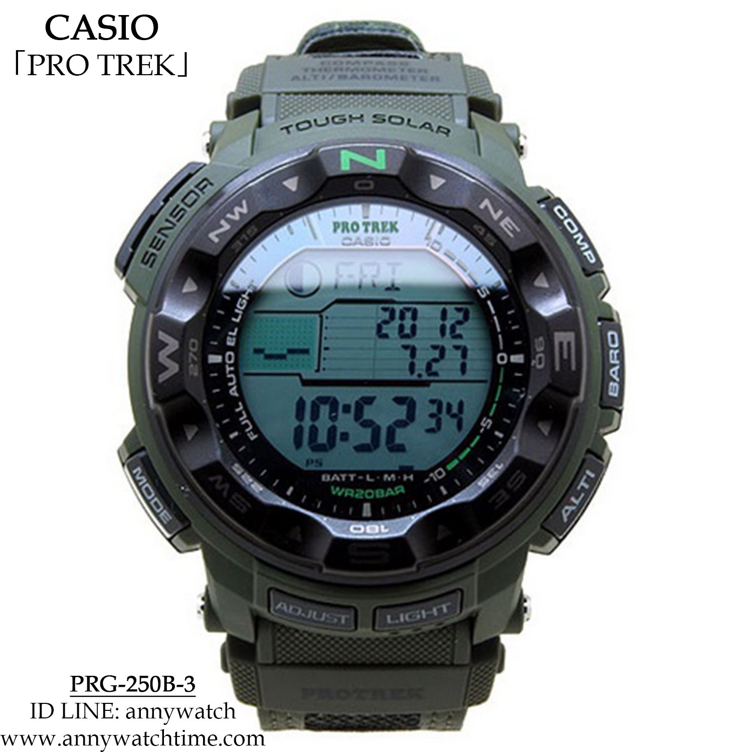 PROTREK PRG-250B-3