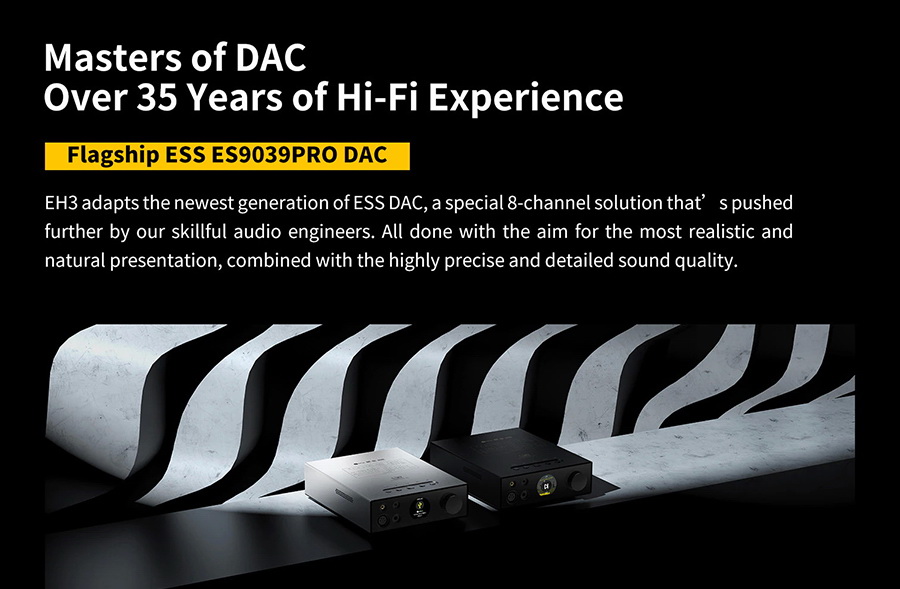 Shanling EH3 DAC/AMP ตั้งโต๊ะ รองรับ MQA, Dual Hi-Res ประกันศูนย์ไทย