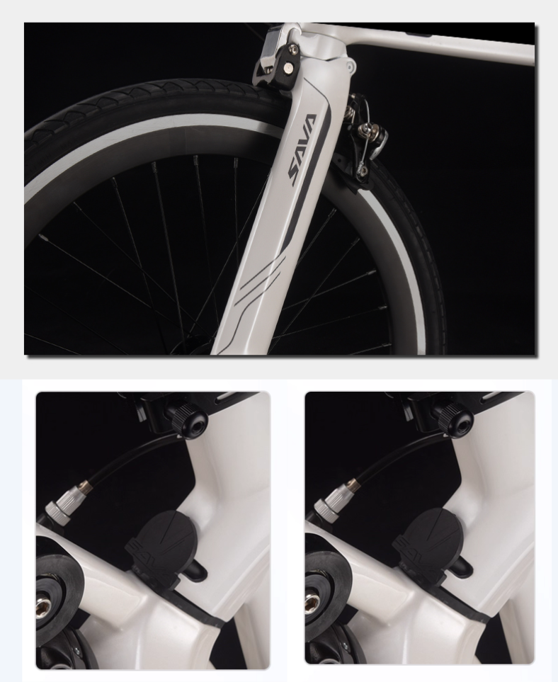 ZAVA Z3 2025 จักรยานพับคาร์บอน T800 | เกียร์ Shimano SORA R3000 | ล้อ 20 นิ้ว | สีขาว, เขียวเข้ม, น้ำตาล