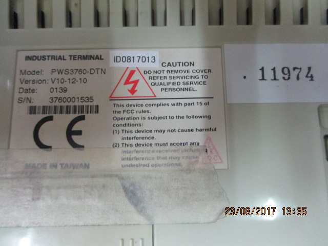 LCD TOUCH SCREEN “ HITECH ” รุ่น PWS3760-DTN