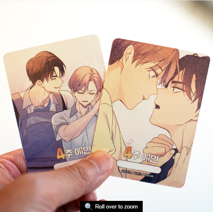 [Mofun] 4 week Lover AR Collecting Cards Fullset