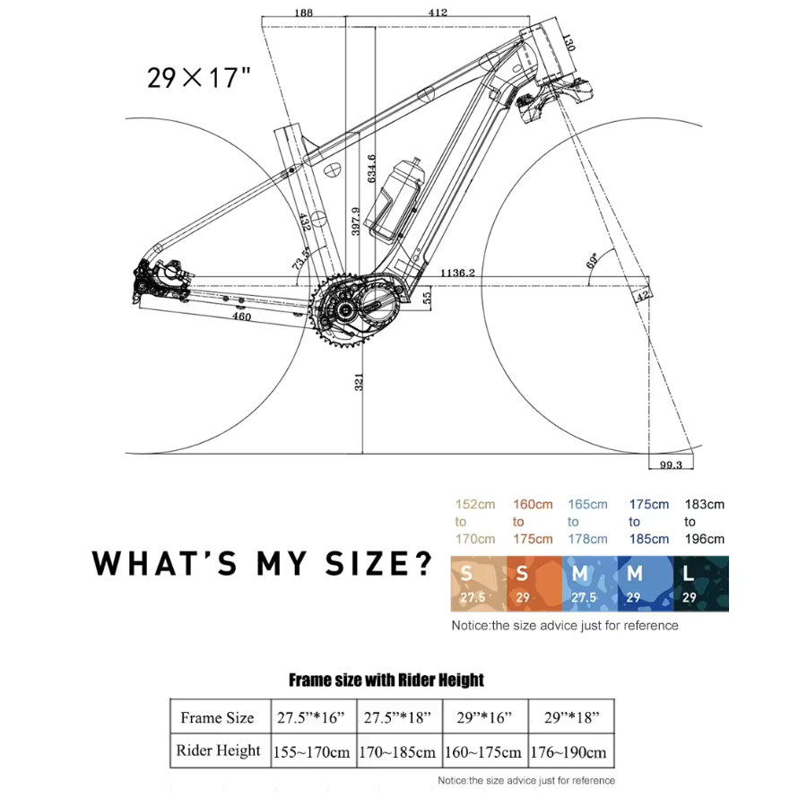 จักรยานไฟฟ้า CYCTRAC รุ่น EM5-2rd | เฟรมอลู มอเตอร์กลาง 250W-500W | แบตเตอรี่ | เลือกขนาดได้ตามส่วนสูง | V.1