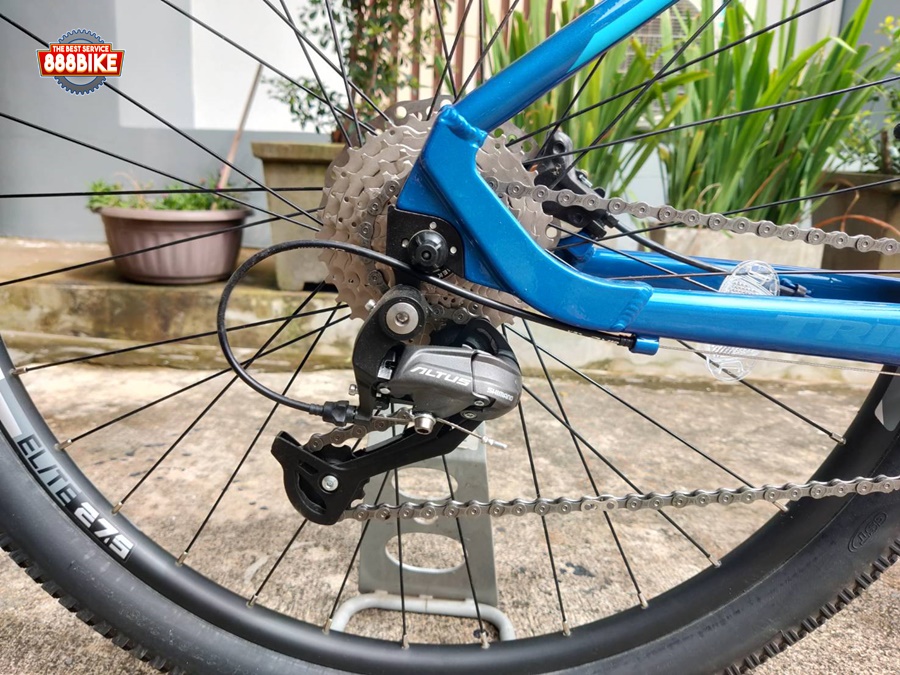 จักรยานเสือภูเขา Trinx X1 Elite MTB ALLOY AIR FORK (x1e) เฟรมอลู 27สปีด Lockout ดิสน้ำมัน shimano ดุมแบร์ริ่ง Novatec 27.5, TRINX MY2020