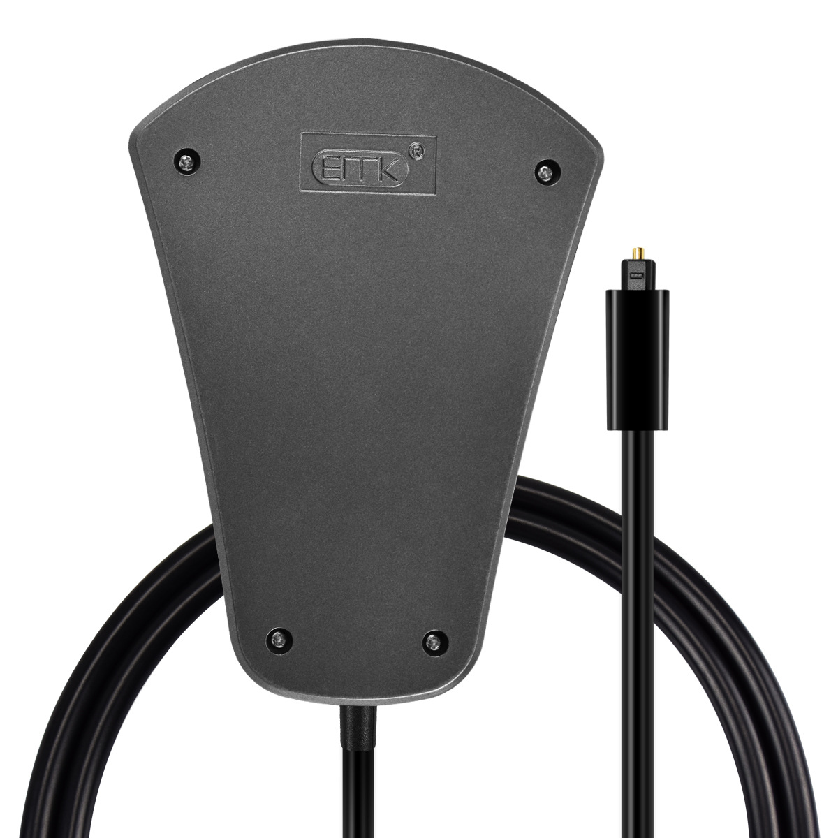 ERTK หัวแปลง Optical Switcher เข้า 1 ออก 3 หรือ เข้า 3 ออก 1 สามารถสลับฝั่งได้ สีดำ แบบมีสายในตัว