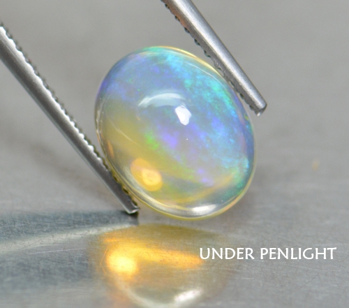 โอปอหลากสี (Multi Opal) 1.84 กะรัต (0669)