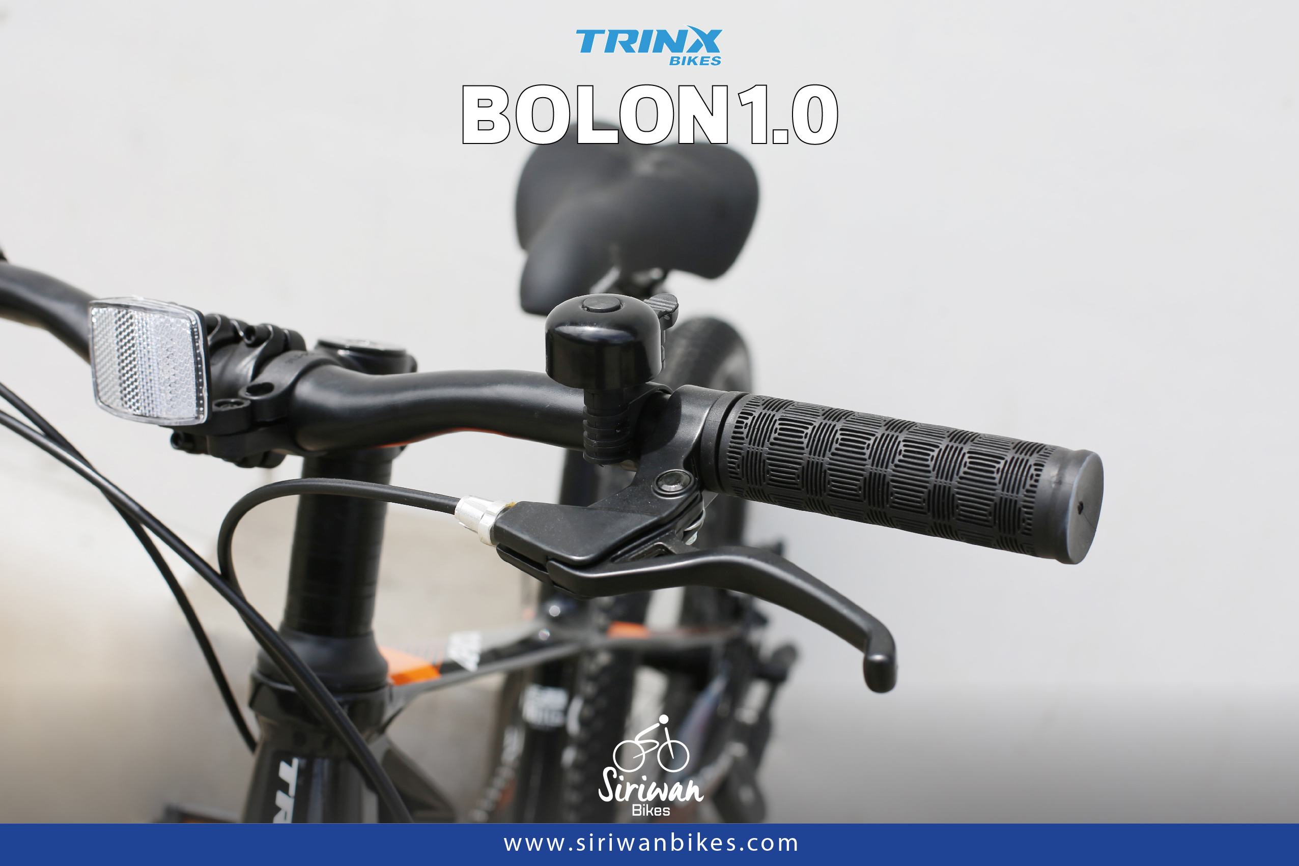 จักรยานเสือภูเขาเด็ก TRINX BOLON20-1.0 20นิ้ว เกียร์ SHIMANO 7สปีด เฟรมแม็กนีเซียม อัลลอย Alloy Mechanical Disc NEW 2023