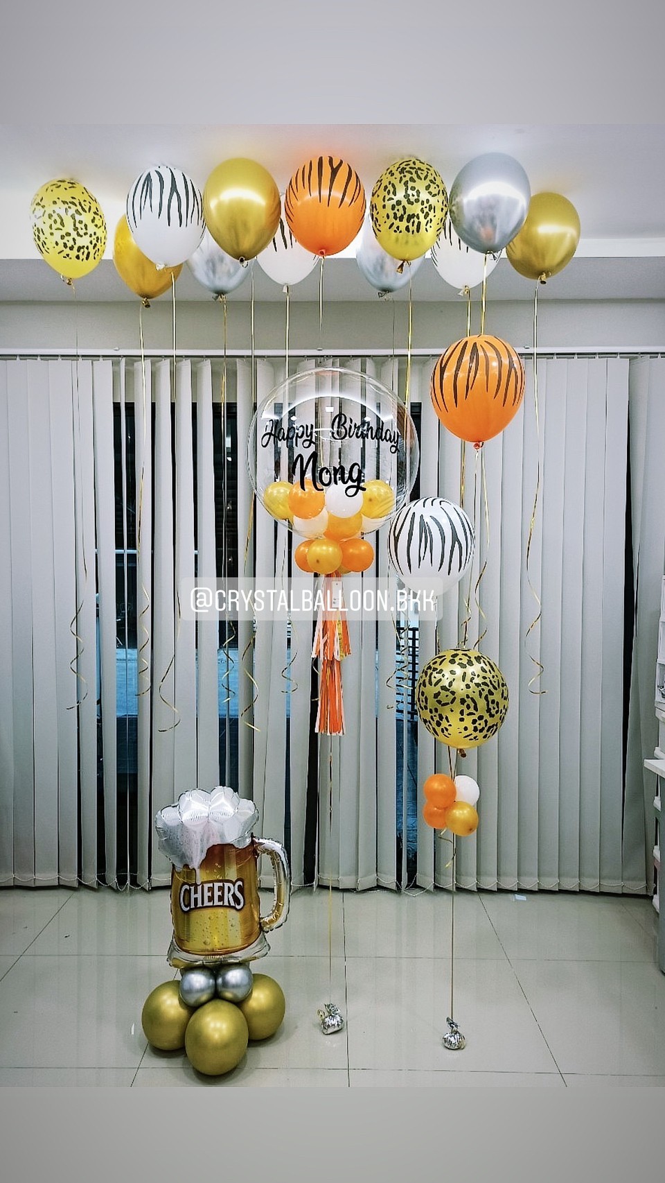 ลูกโป่ง วันเกิด Bubble USA 24" Theme แฟนตาซี พร้อม ช่อลูกโป่ง ช่อ 3 ลูก 1 ช่อ,ฟอยล์เบียร์ ตั้งฐาน 1 ชิ้น พร้อม ลูกโป่งลอยฝ้า 12 ลูก พร้อมตกเเต่ง สามารถเปลี่ยนสีลูกโป่ง/เปลี่ยนข้อความ/เปลี่ยนฟอยล์ตกแต่งได้