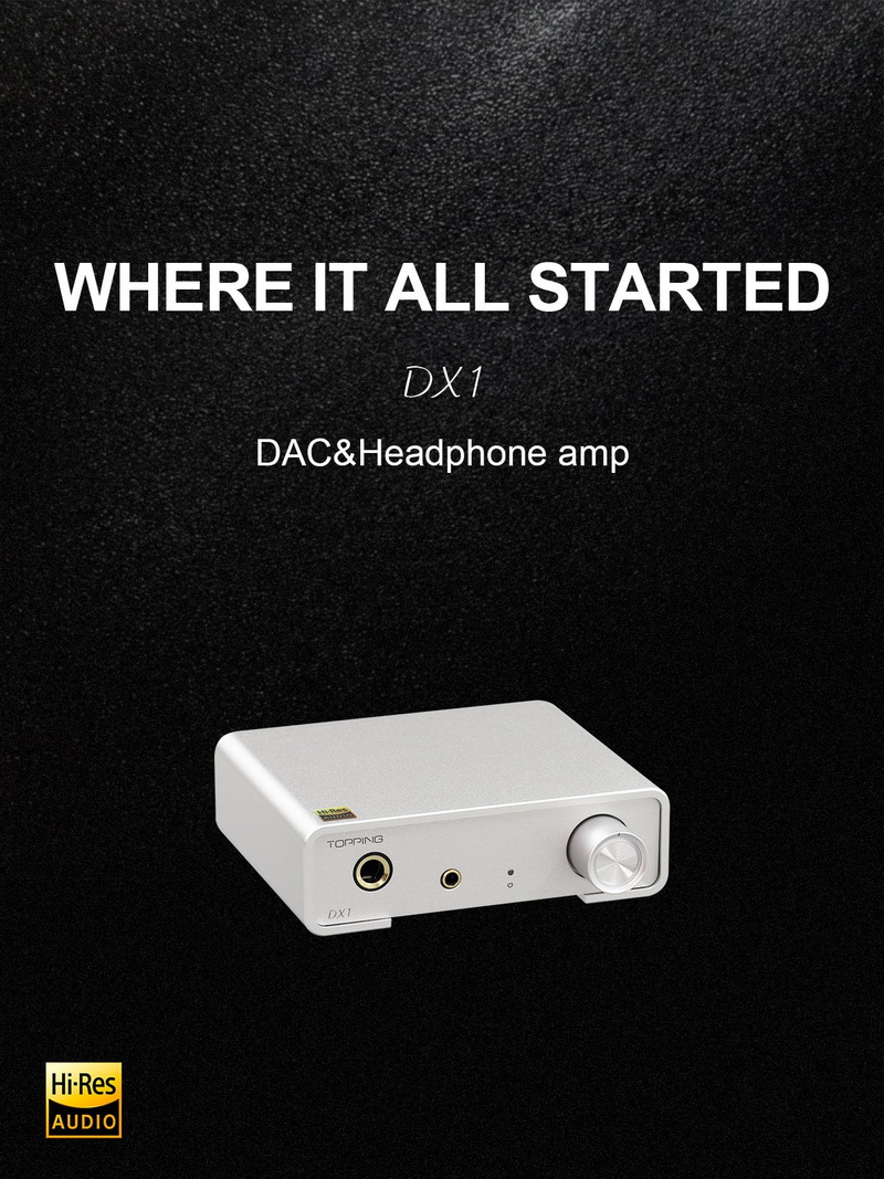 Topping DX1 DAC/AMP ตั้งโต๊ะ รุ่นเล็กเสปคจัดจ้านในราคาที่จับต้องได้ ประกันศูนย์ไทย