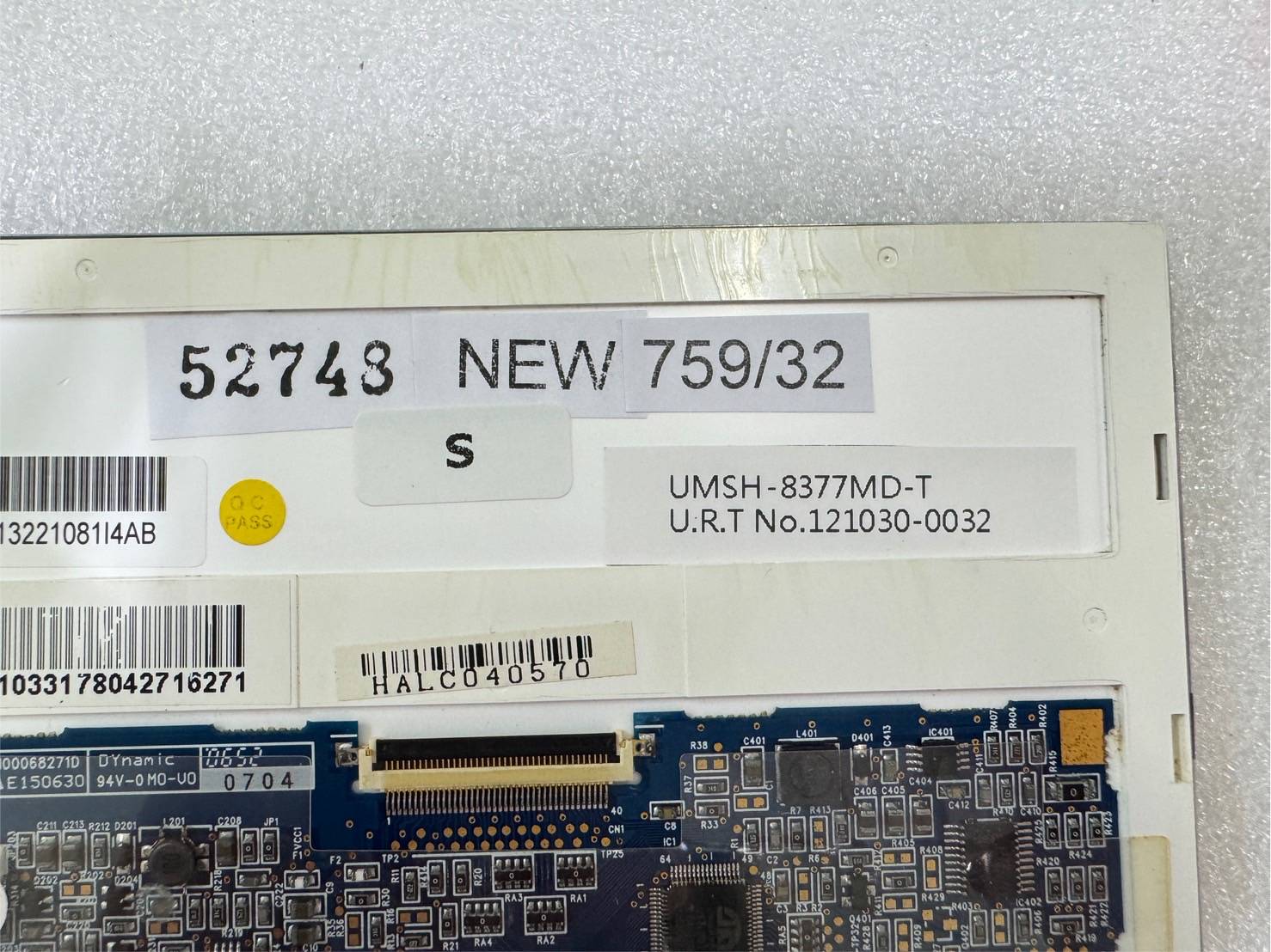 UMSH-8377MD-T LCD PANEL " AUO "