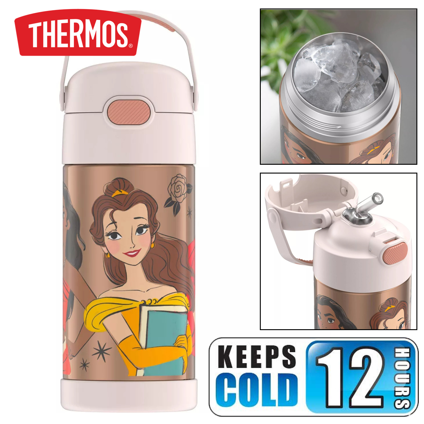 Thermos 12oz FUNtainer Water Bottle with Bail Handle - Dreamy