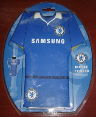 ปลอกครอบขวดเก็บความเย็น ฟุตบอล สโมสรเชลซี - HOME KIT 2008/09 ใหม่ / CHELSEA Football Club Bottle Cooler - HOME KIT 2008/09 NEW