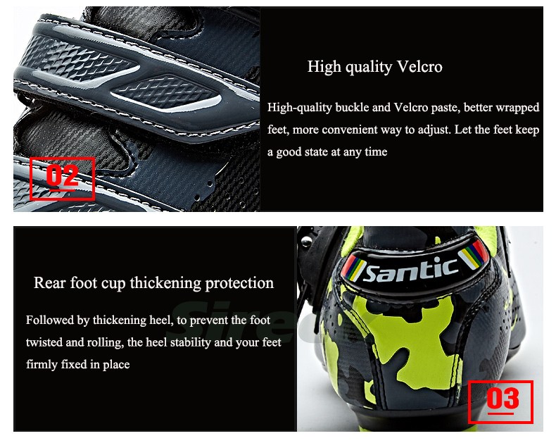 รองเท้าเสือหมอบ Santic WMS1700-4G 2018 Tour De France