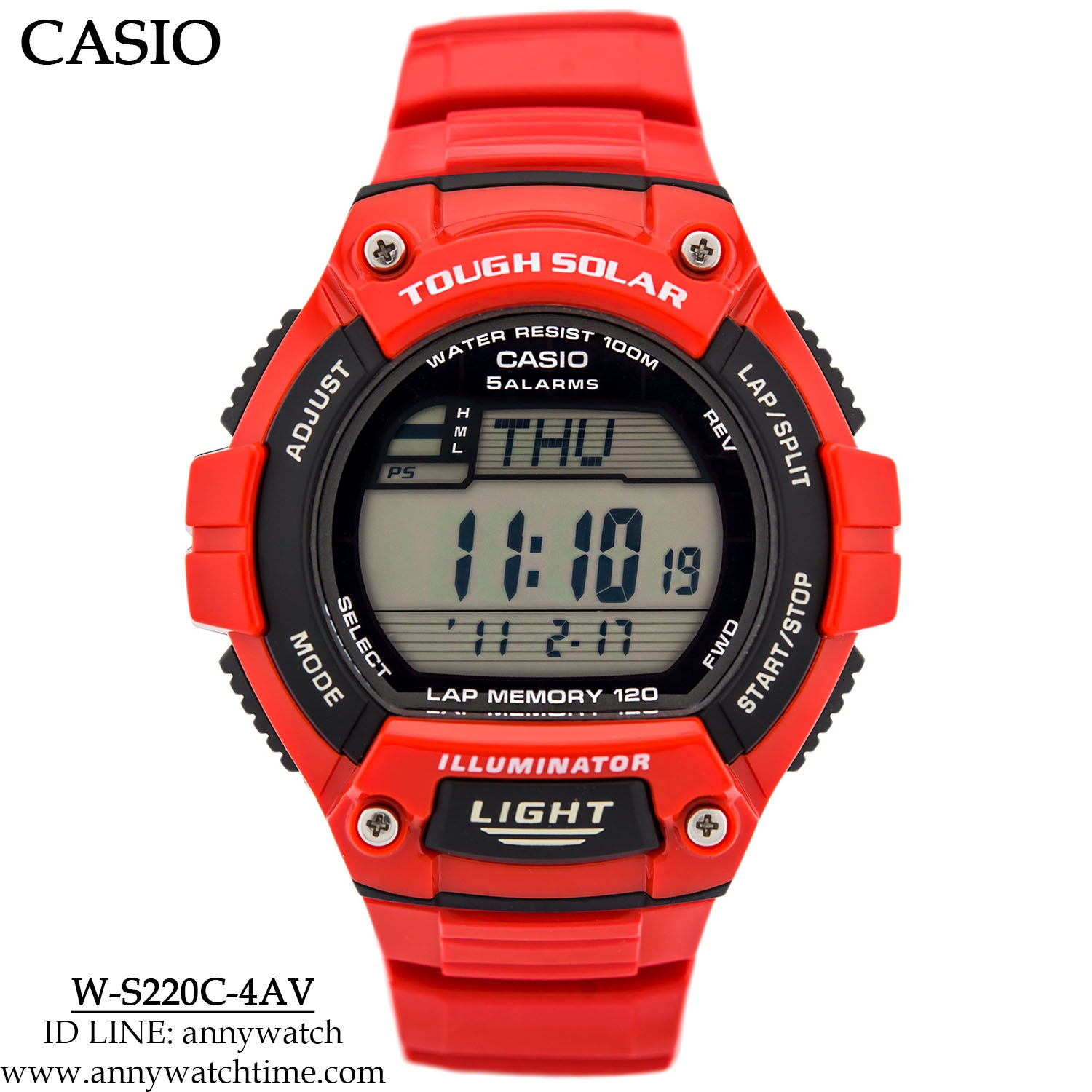 CASIO W-S220C-4AV