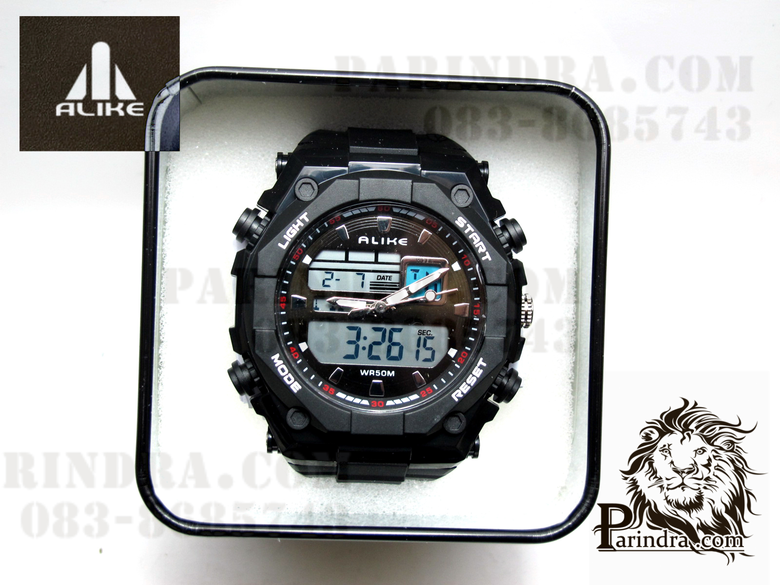 นาฬิกาข้อมือ ALIKE Sport Watch รุ่น AK1275 สีดำล้วน