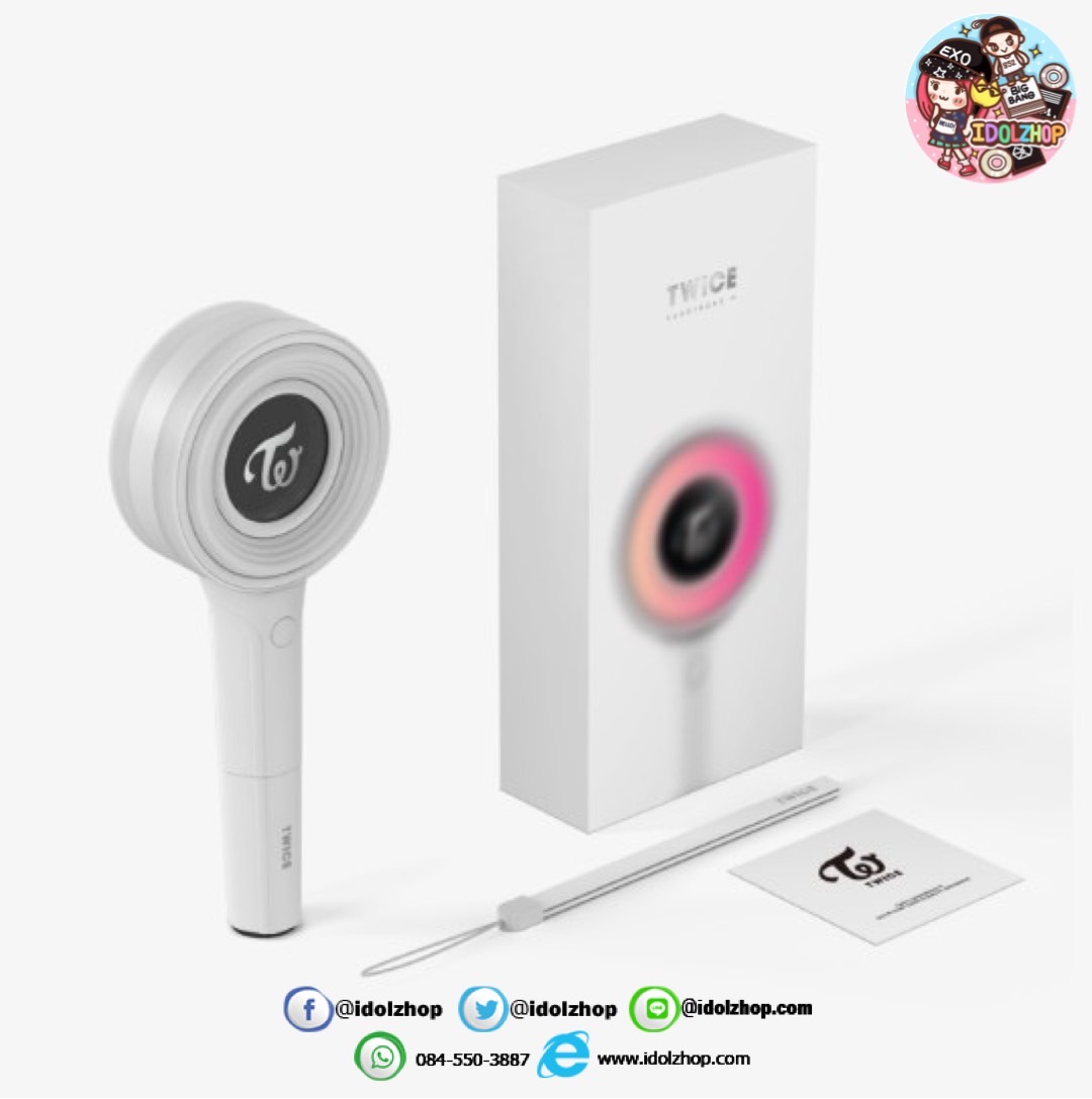 𝐏𝐑𝐄 แท่งไฟ #TWICE - CANDYBONG ∞ แคนดี้บง การ์ดพิเศษสำหรับรอบพรีเท่านั้นค่ะ -รอบเกาหลีส่ง 16/5-