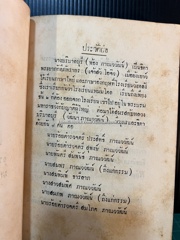 ประชุมกาพย์เจ้าฟ้าธรรมธิเบศร์ / อนุสรณ์ นางบริบาลบุรี ( พ้อง ภาณววัฒน์ )