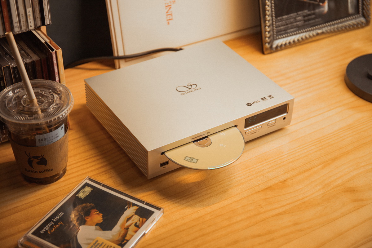 Shanling CD80 เครื่องเล่น CD พร้อม DAC/AMP ในตัวรองรับ MQA, Dual Hi-Res ประกันศูนย์ไทย