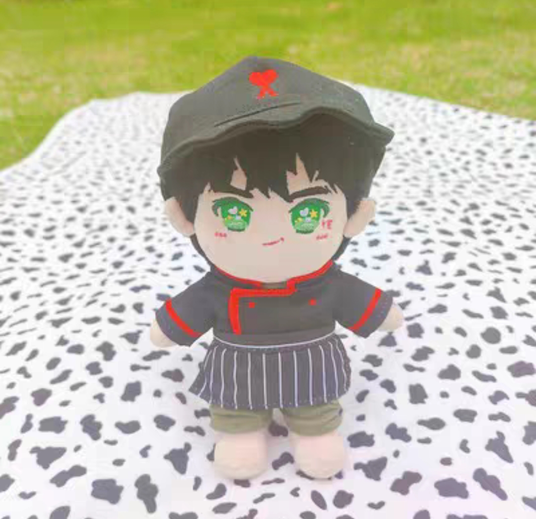 ตุ๊กตาหวังอี้ป๋อ (20 cm.) ชุดเชฟป๋อ