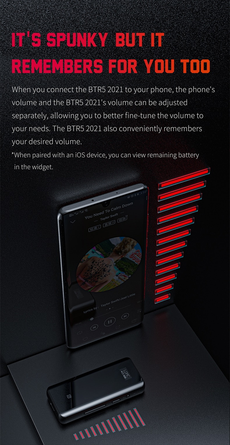 ขาย FiiO BTR5 2021 Bluetooth DAC/AMP ระดับเรือธง รองรับ MQA