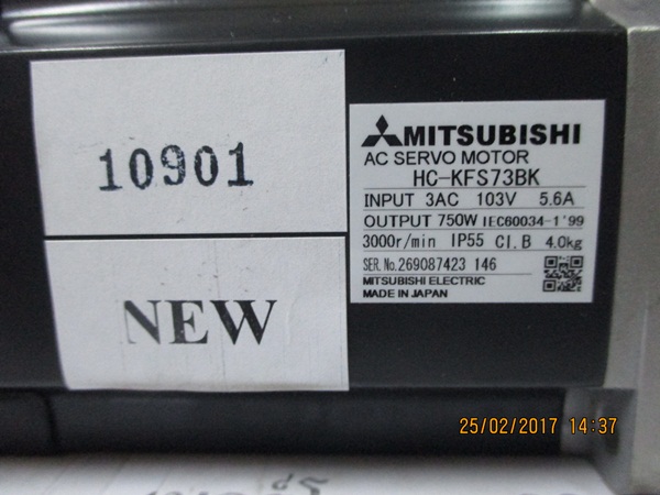 SERVO MOTOR “ MITSUBISHI ” รุ่น HC-KFS73BK