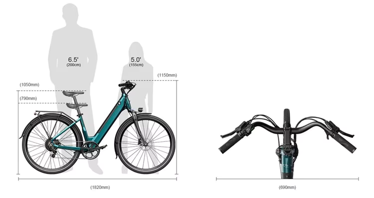 จักรยานไฟฟ้า FIIDO C11 Pro – มอเตอร์ 250W, แบตเตอรี่ 48V 10.4Ah, เซนเซอร์แรงบิด, เบรกไฮดรอลิก | จักรยานไฟฟ้าเมือง 27.5 นิ้ว