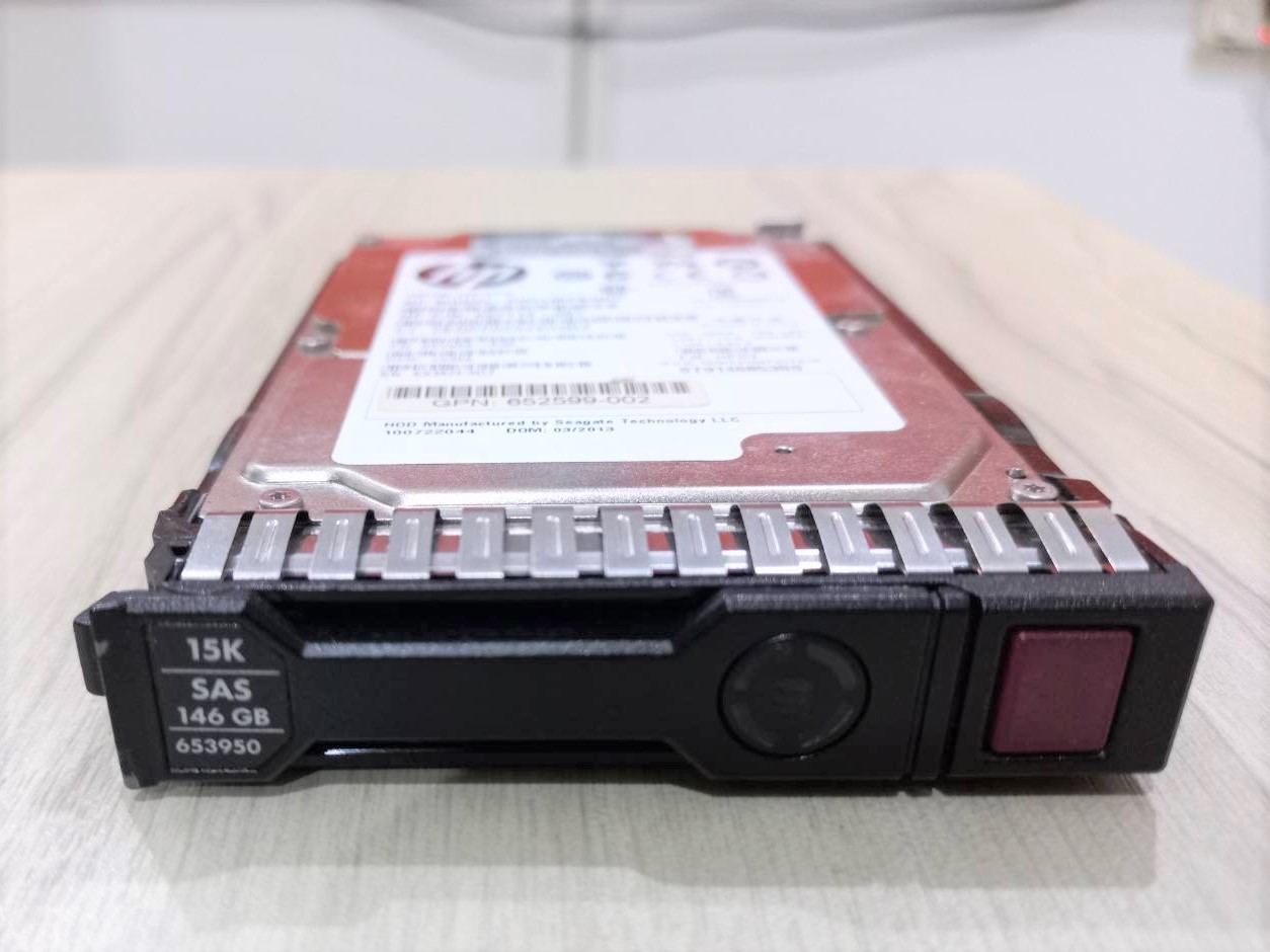652605-B21, 653950-001, 627114-001 HP G8 G9 146-GB 6G 15K 2.5 SAS.
