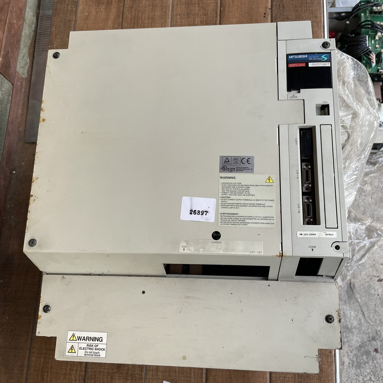 MR-J2S-22KB4-PX201U607 SERVO DRIVE " MITSUBISHI "