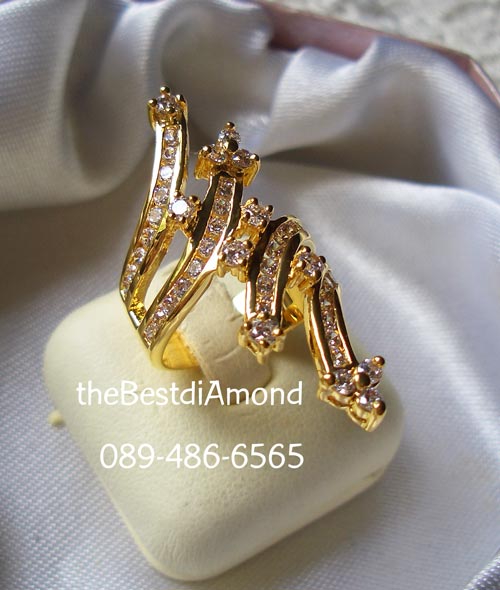 BR607+++แหวนแก้วมังกร+++แหวนอลังการ เริ่ด หรูหรา เปรี้ยว สุดๆ ใส่แล้วเต็มนิ้ว เพชรแพรวพราว สวยมากๆๆๆ