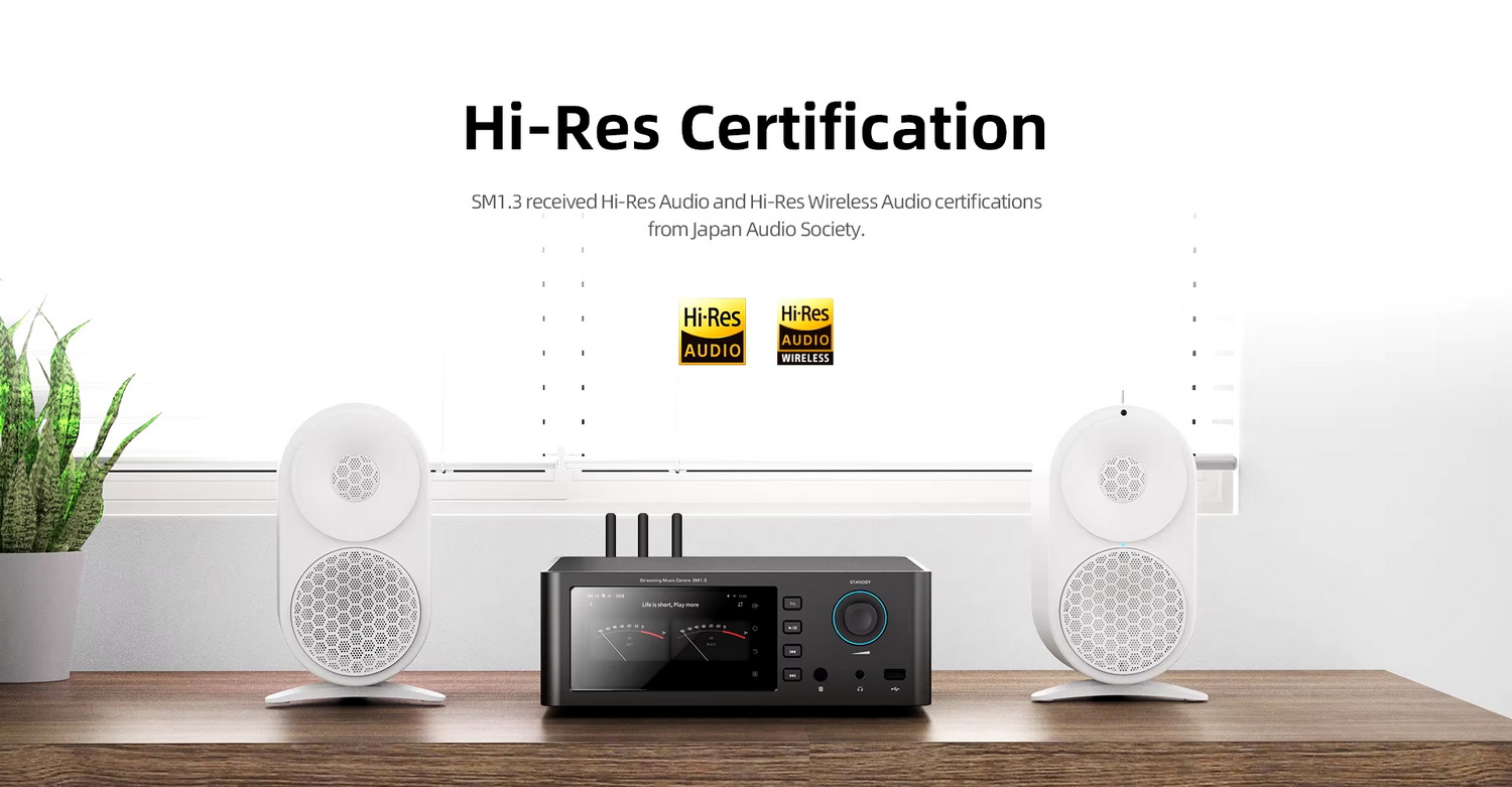 [สั่งจองล่วงหน้า] Shanling SM1.3 Hi-Fi Streamer DAC ระดับเรือธง รองรับ MQA Dual Hi-Res ประกันศูนย์ไทย