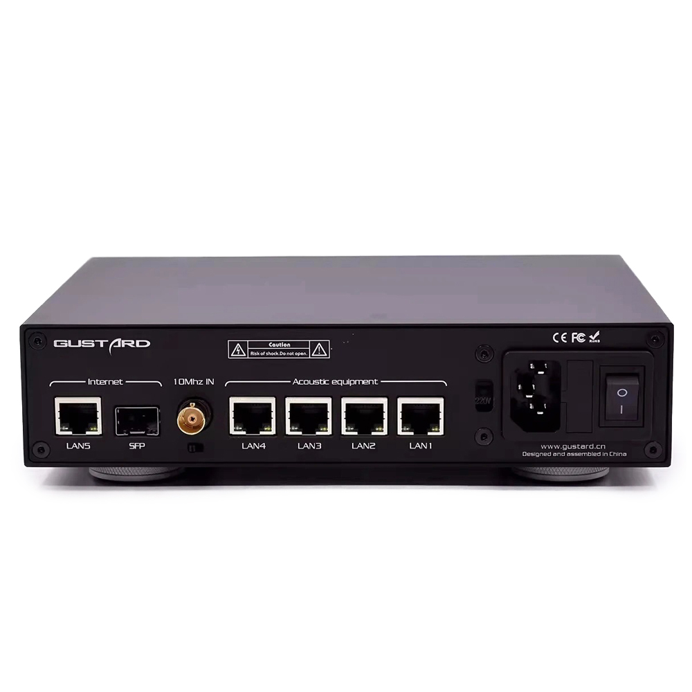 Gustard N18/N18 PRO สวิตซ์เครือข่ายเสียง Ethernet Switch เกรดออดิโอ ประกันศูนย์ไทย